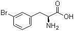 3-Bromo-L-phenylalanine molecular structure (CAS 82311-69-1)
