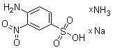 CAS # 82324-60-5, 4-Amino-3-nitrobenzenesulfonic acid ammonium sodium salt