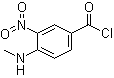 structure of CAS# 82357-48-0, 4-甲基氨基-3-硝基苯甲酰氯