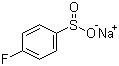 CAS 登录号：824-80-6, 4-氟苯亚磺酸钠