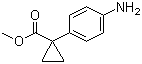 structure of CAS# 824937-45-3, 1-(4-氨基苯基)环丙烷甲酸甲酯