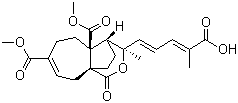structure of CAS# 82508-31-4, 土槿皮乙酸