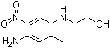 structure of CAS# 82576-75-8, 2-[(4-氨基-2-甲基-5-硝基苯基)氨基]乙醇
