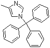 structure of CAS# 82594-80-7, 1-三苯甲基-4-甲基咪唑