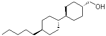 structure of CAS# 82598-08-1, (反式,反式)-4'-戊基[1,1'-联环己烷]-4-甲醇