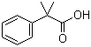 structure of CAS# 826-55-1, alpha,alpha-二甲基苯乙酸