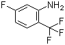CAS 登录号：827-20-3, 5-氟-2-(三氟甲基)苯胺