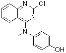 CAS 登录号：827030-83-1, 4-[(2-氯-4-喹唑啉基)甲基氨基]苯酚