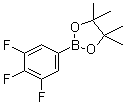 structure of CAS# 827614-70-0, (3,4,5-三氟苯基)硼酸频哪醇酯