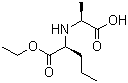 N-[(S)-1-Carbethoxy-1-butyl]-(S)-alanine molecular structure (CAS 82834-12-6)