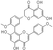 CAS 登录号：828923-27-9, 2,3-二氢异银杏双黄酮