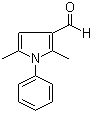 CAS # 83-18-1, 2,5-Dimethyl-1-phenyl-1H-pyrrole-3-carboxaldehyde, 2,5-Dimethyl-1-phenylpyrrole-3-carboxaldehyde, 3-Formyl-2,5-dimethyl-1-phenylpyrrole