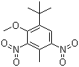 structure of CAS# 83-66-9, 2,6-二硝基-3-甲氧基-4-叔丁基甲苯