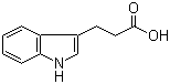 structure of CAS# 830-96-6, 3-Indolepropionic acid