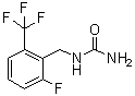 structure of CAS# 830346-46-8, N-[2-氟-6-(三氟甲基)苄基]脲