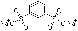 CAS # 831-59-4, 1,3-Benzendisulfonic acid disodium salt, Disodium 1,3-benzenedisulfonate, Disodium benzene-1,3-disulfonic acid, Disodium m-benzenedisulfonate