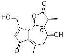 CAS # 83117-63-9, 11beta,13-Dihydrolactucin, (3S,3aR,4S,9aS,9bR)-3,3a,4,5,9a,9b-Hexahydro-4-hydroxy-9-(hydroxymethyl)-3,6-dimethylazuleno[4,5-b]furan-2,7-dione, 11(S),13-Dihydrolactucin, Dihydrolactucin