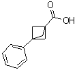 structure of CAS# 83249-04-1, 3-苯基双环[1.1.1]戊烷-1-羧酸