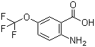 CAS 登录号：83265-56-9, 2-氨基-5-(三氟甲氧基)苯甲酸