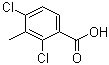 structure of CAS# 83277-23-0, 2,4-二氯-3-甲基苯甲酸