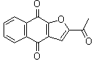 CAS # 83280-65-3, 2-Acetylfuro-1,4-naphthoquinone, 2-Acetylnaphtho[2,3-b]furan-4,9-dione, BBI608