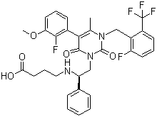 structure of CAS# 834153-87-6, 噁拉戈利
