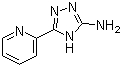 structure of CAS# 83417-23-6, 5-(Pyridin-2-yl)-4H-1,2,4-triazol-3-amine