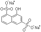 structure of CAS# 83732-80-3, 1-萘酚-3,8-二磺酸二钠盐
