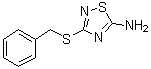 5-氨基-3-苄硫基-1,2,4-噻二唑分子结构 (CAS 83757-08-8)