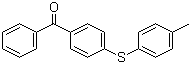 structure of CAS# 83846-85-9, 4-苯甲酰基-4'-甲基-二苯硫醚