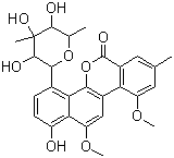 structure of CAS# 83852-56-6, 金黄霉素 B