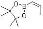 structure of CAS# 83947-59-5, ((Z)-1-丙烯基)-硼酸频哪醇酯
