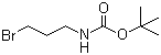 structure of CAS# 83948-53-2, N-Boc-3-氨基丙基溴