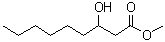 structure of CAS# 83968-06-3, 3-羟基壬酸甲酯