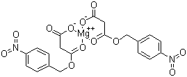 structure of CAS# 83972-01-4, 对硝基苄醇丙二酸单酯镁