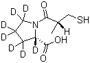 CAS 登录号：83993-06-0, 卡托普利-D7