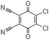 2,3-二氯-5,6-二氰基-1,4-苯醌分子结构 (CAS 84-58-2)