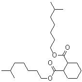 structure of CAS# 84-71-9, 1,2-环己二甲酸二异辛酯