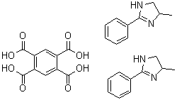 4,5-Dihydro-4-methyl-2-phenyl-1H-imidazole 1,2,4,5-benzenetetracarboxylate (2:1) molecular structure (CAS 84041-63-4)