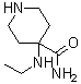 structure of CAS# 84100-54-9, 4-(乙基氨基)哌啶-4-甲酰胺