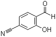 structure of CAS# 84102-89-6, 4-甲酰基-3-羟基苯甲腈
