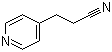 structure of CAS# 84200-06-6, 4-Pyridinepropanenitrile