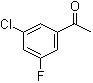 structure of CAS# 842140-52-7, 3'-氯-5'-氟苯乙酮