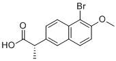structure of CAS# 84236-26-0, Naproxen EP Impurity C