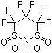 structure of CAS# 84246-29-7, 1,1,2,2,3,3-Hexafluoropropane-1,3-disulfonimide