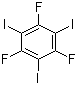 structure of CAS# 84322-56-5, 1,3,5-三氟-2,4,6-三碘苯