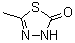 CAS # 84352-65-8, 5-Methyl-3H-1,3,4-thiadiazol-2-one, 5-Methyl-1,3,4-thiadiazol-2(3H)-one