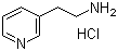 structure of CAS# 84359-16-0, 3-(2-氨基乙基)吡啶盐酸盐