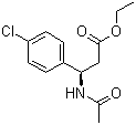 CAS # 844439-52-7, (betaR)-beta-(Acetylamino)-4-chlorobenzenepropanoic acid ethyl ester