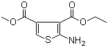 CAS 登录号：844502-63-2, 2-氨基噻吩-3,4-二羧酸 3-乙酯 4-甲酯